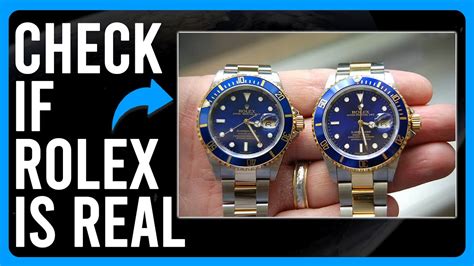 come sapere rolex originale|how to tell if rolex is real.